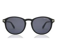 Tom Ford Dante Sunglasses, Shiny Black, 52/21/145 Unisex