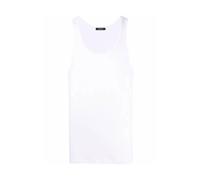 Tom Ford - Débardeur Blanc en Mélange de Coton - Homme - Tops - Blanc - Taille: XL
