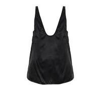 Tom Ford - Débardeur en soie satinée effet pêche à col bas - Femme - Tops - Noir - Taille: 32 FR