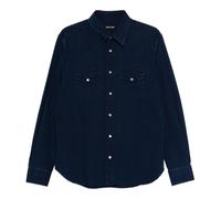 Tom Ford - Denim Western Shirt - Homme - Chemises - Bleu - Taille: L