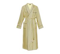 Tom Ford - Diamond Print Silk Twill Robe - Homme - Vêtements de nuit et de détente - Jaune - Taille: L
