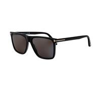 TOM FORD Homme TOM FORD FT0832 FLETCHER 01D Lunettes de soleil Acétate Noir Fumée Carré Polarisé