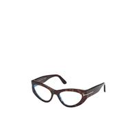 Tom Ford - Eyeglasses - Femme - Accessoires - Brun - Taille: 55 MM