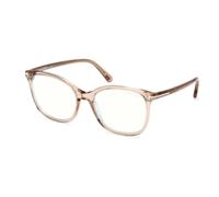 Tom Ford, Femme, Accessoires, Brun, Taille: 54 MM Geometric Eyeglasses