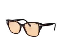 Tom Ford, Femme, Accessoires, Brun, Taille: 55 MM Lunettes de soleil Elsa