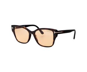 Tom Ford, Femme, Accessoires, Brun, Taille: 55 MM Lunettes de soleil Elsa