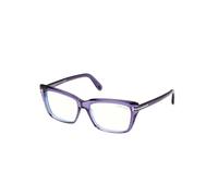 Tom Ford, Femme, Accessoires, Violet, Taille: 56 MM Cat-Eye Optical Frame