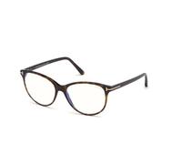 TOM FORD Femme FT5544-B 052 Montures optiques Acétate Havane Cat Eye Normale