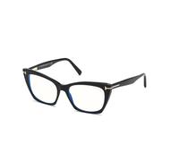 TOM FORD Femme FT5709-B 001 Montures optiques Acétate Noir Cat Eye Normale