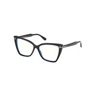 TOM FORD Femme FT5844-B 005 Montures optiques Injecté Noir Cat Eye Normale