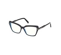 TOM FORD Femme FT5948-B 001 Montures optiques Acétate Noir Cat Eye Normale