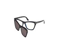 TOM FORD Femme FT5971-B 001 Montures optiques Acétate Noir Cat Eye Normale