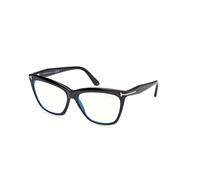 TOM FORD Femme FT6064-B 001 Montures optiques Acétate Noir Cat Eye Normale