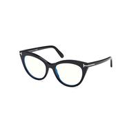 TOM FORD Femme FT6091-B 001 Montures optiques Acétate Noir Cat Eye Normale