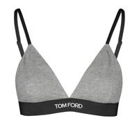 Tom Ford, Femme, Sous-vêtements, Gris, Taille: 36 FR Soutien-gorge triangle à bretelles logo