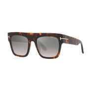 Tom Ford Femme Sunglass FT0847 - Couleur du Monture: Écaille, Couleur de Lentille: Dégradé Gris