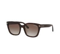 Tom Ford Femme Sunglass Haylay - Couleur du Monture: Écaille de tortue Noir, Couleur de Lentille: Dégradé Gris