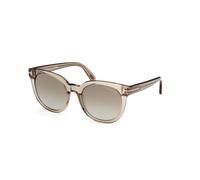 TOM FORD Femme TOM FORD FT1109 MOIRA 45G Lunettes de soleil Acétate Marron Marron Papillon Normale Ombré