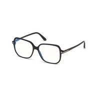 TOM FORD Femme TOM FORD FT5578-B 001 Montures optiques Acétate Noir Géométrique Normale