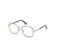 TOM FORD Femme TOM FORD FT5685-B 001 Montures optiques Métal Noir Géométrique Normale