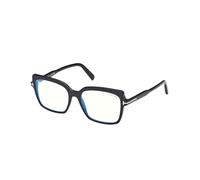 TOM FORD Femme TOM FORD FT5947-B 001 Montures optiques Acétate Noir Papillon Normale