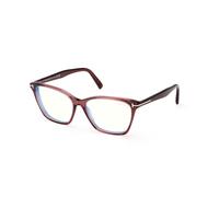 TOM FORD Femme TOM FORD FT5949-B 069 Montures optiques Acétate Bordeaux Cat Eye Normale