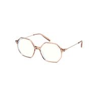 TOM FORD Femme TOM FORD FT5952-B 045 Montures optiques Acétate Marron Géométrique Normale