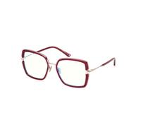 TOM FORD Femme TOM FORD FT5985-B 075 Montures optiques Injecté Fuchsia Carré Normale