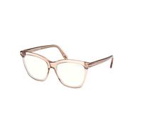 TOM FORD Femme TOM FORD FT6042-B 045 Montures optiques Acétate Marron Papillon Normale