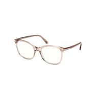 TOM FORD Femme TOM FORD FT6089-B 045 Montures optiques Acétate Marron Carré Normale