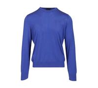 Tom Ford - Fluid Silk Crew Neck - Homme - Pulls - Bleu - Taille: L
