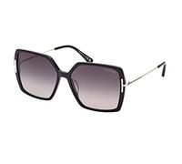 Tom Ford FT1039 Lunettes de Soleil, Gris Foncé, 59/15/140 Mixte