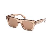 Tom Ford - Ft1314 45E Lunettes de soleil - Femme - Accessoires - Beige - Taille: 51 MM