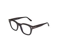 TOM FORD Ft5542-b 001 Lunettes de Soleil, Shiny Black, 50 Unisex
