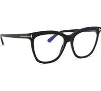 Tom Ford, unisex, Accessoires, Noir, Taille: 54 MM Monture de lunettes Blue Block