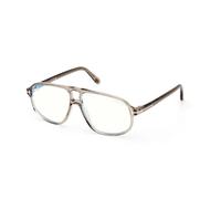 Tom Ford - Ft6082B 051 Eyeglasses - Homme - Accessoires - Gris - Taille: 57 MM