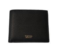 Tom Ford - Grain Leather Classic Bifold Wallet - Homme - Accessoires - Noir - Taille: ONE Size