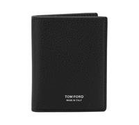 Tom Ford - Grain Leather Folding Cardholder - Homme - Accessoires - Noir - Taille: ONE Size