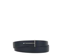 Tom Ford - Grain Leather Slim T Reversible Belt - Homme - Accessoires - Bleu - Taille: 95 CM