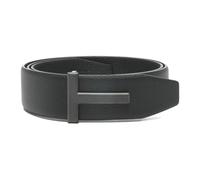 Tom Ford - Grain Leather T Icon Belt - Homme - Accessoires - Noir - Taille: 110 CM