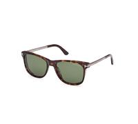 TOM FORD Homme FT1104 SINATRA 52N Lunettes de soleil Acétate Havane Vert Carré Normale