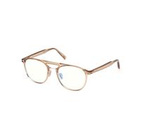 TOM FORD Homme FT5982-B 45 Montures optiques Injecté Marron Pilote Normale