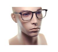 Tom Ford Homme Lunettes TF5505 005 52mm Grand Doux Carré Cadres Gris Havane