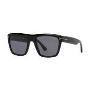 Tom Ford Homme Sunglass Alberto - Couleur du Monture: Noir brillant, Couleur de Lentille: Gris Polarisé