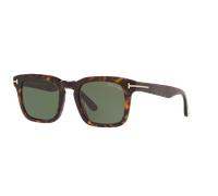 Tom Ford Homme Sunglass FT0751 - Couleur du Monture: Écaille, Couleur de Lentille: Vert