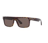 Tom Ford Homme Sunglass FT0999 - Couleur du Monture: Marron foncé, Couleur de Lentille: Gris