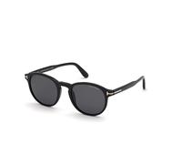 TOM FORD Homme TOM FORD FT0834 DANTE 01A Lunettes de soleil Acétate Noir Gris Ronde Normale