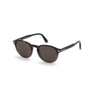 TOM FORD Homme TOM FORD FT0834 DANTE 56A Lunettes de soleil Acétate Havane Gris Ronde Normale