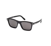 TOM FORD Homme TOM FORD FT1179 BARRON 01D Lunettes de soleil Acétate Noir Fumée Carré Polarisé