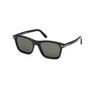 TOM FORD Homme TOM FORD FT1179 BARRON 01N Lunettes de soleil Acétate Noir Vert Carré Normale
